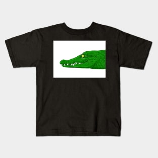 Crocodile Portrait Kids T-Shirt